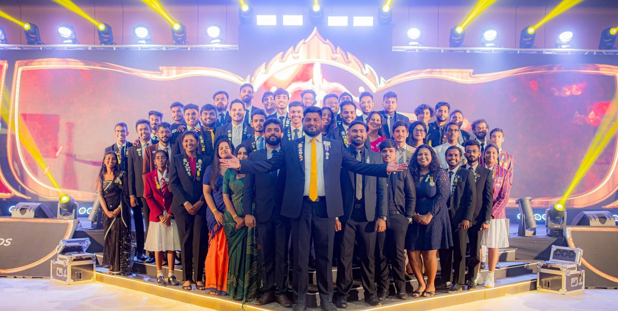Leos from across Sri Lanka and the Maldives at the Multiple District Conference 2026